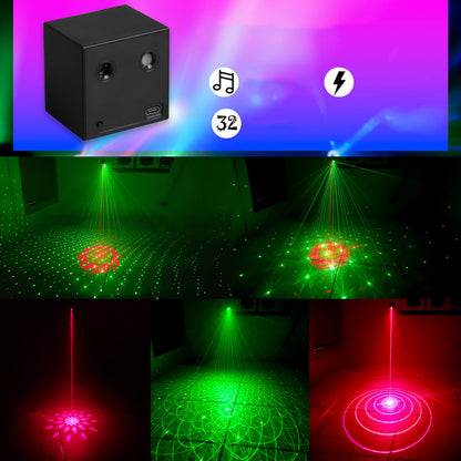 🎄Weihnachtsangebot 60 % Rabatt🔥Wiederaufladbare & tragbare RGB-Laser-Party-Leuchte