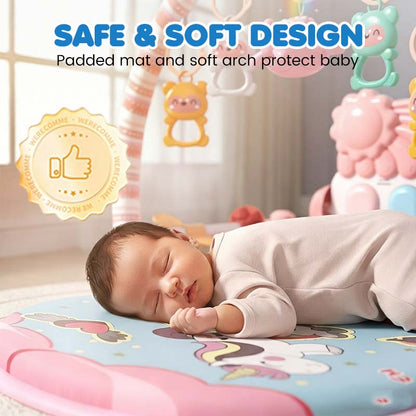 🎹 50% RABATT! 🎵 3-in-1 Baby-Musikalisches Klavier-Spielmatte – Musik, Lichter & interaktive Tasten – Fördert spielerisch Motorik & Gehör 👶
