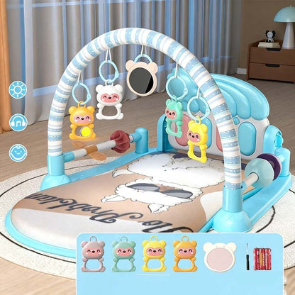 🎹 50% RABATT! 🎵 3-in-1 Baby-Musikalisches Klavier-Spielmatte – Musik, Lichter & interaktive Tasten – Fördert spielerisch Motorik & Gehör 👶