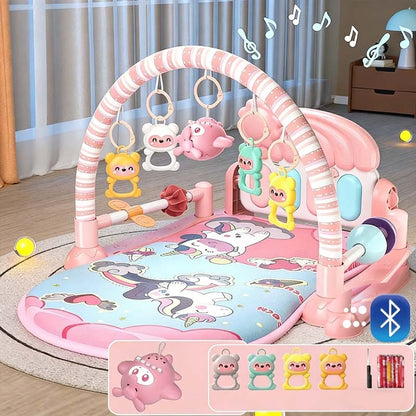 🎹 50% RABATT! 🎵 3-in-1 Baby-Musikalisches Klavier-Spielmatte – Musik, Lichter & interaktive Tasten – Fördert spielerisch Motorik & Gehör 👶