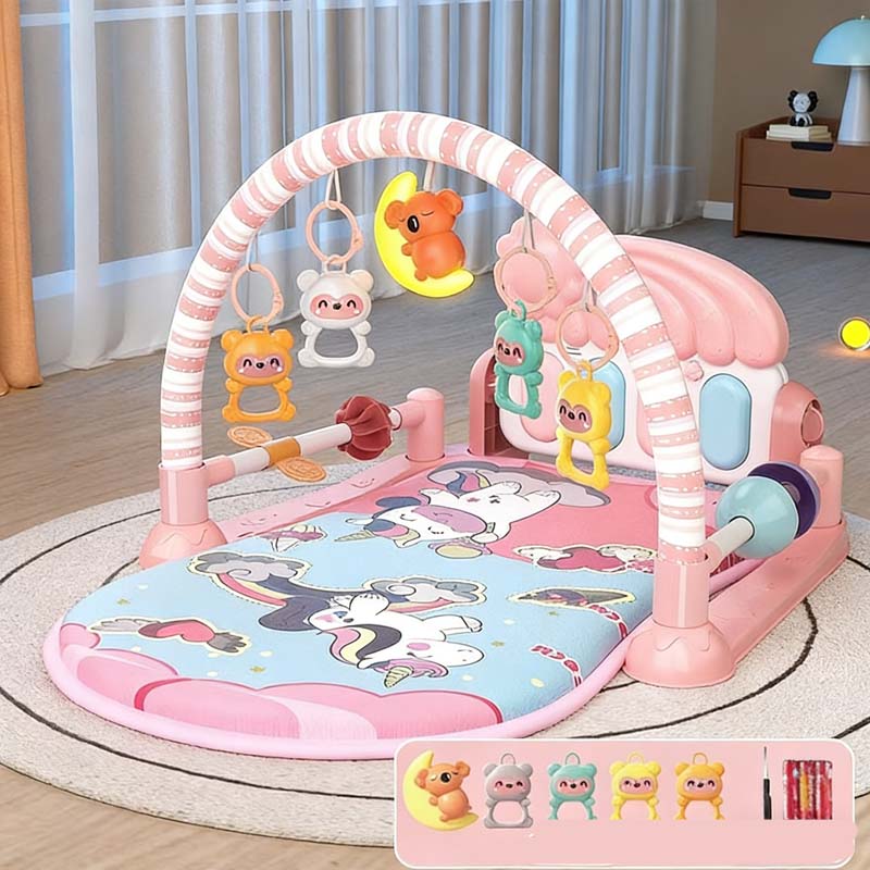 🎹 50% RABATT! 🎵 3-in-1 Baby-Musikalisches Klavier-Spielmatte – Musik, Lichter & interaktive Tasten – Fördert spielerisch Motorik & Gehör 👶