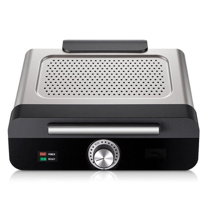 🔥2200W Rauchfreier Indoors Grill mit Antihaft-Grillplatte