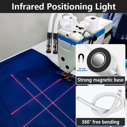🧵Nähhilfe Essential✨50 % Rabatt🔥Magnetische Positionierungs-Quiltleuchte für Nähmaschinen💡