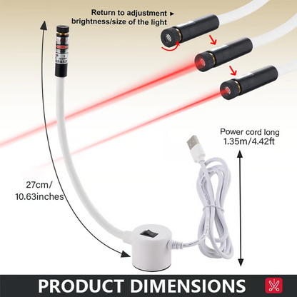 🧵Nähhilfe Essential✨50 % Rabatt🔥Magnetische Positionierungs-Quiltleuchte für Nähmaschinen💡