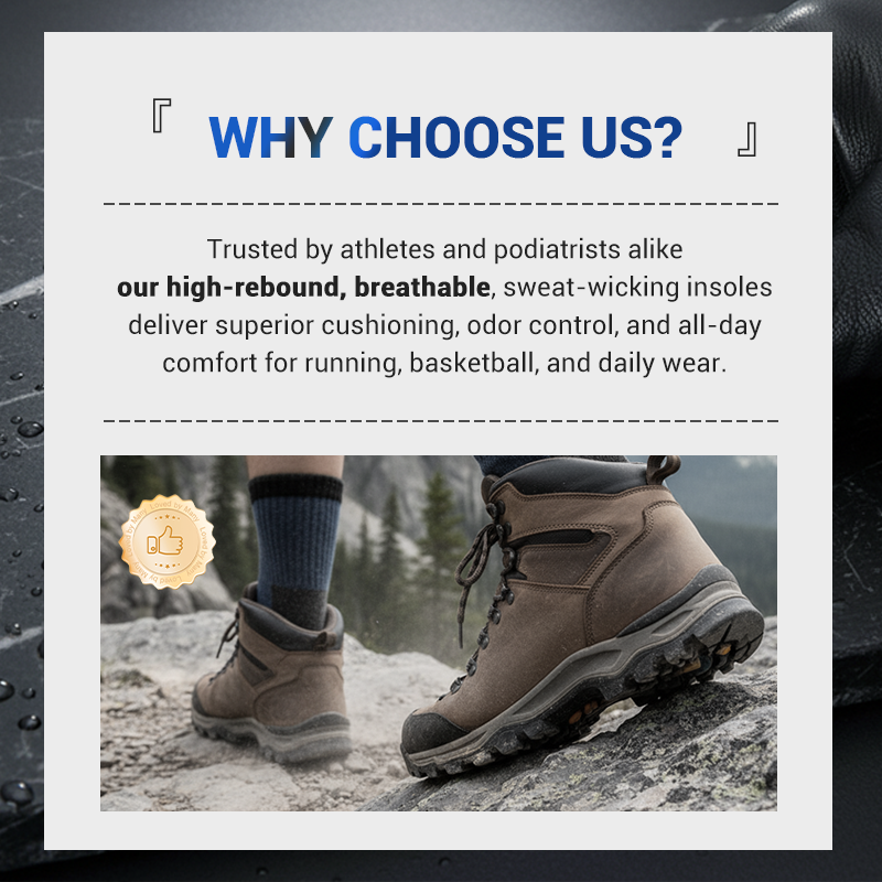 👟 54 % RABATT! 🦶 Professionelle orthopädische Sporteinlagen – dämpfend, mit Fußgewölbestütze und entlastend – ideal zum Laufen, Wandern oder für lange Arbeitstage 🏃‍♂️