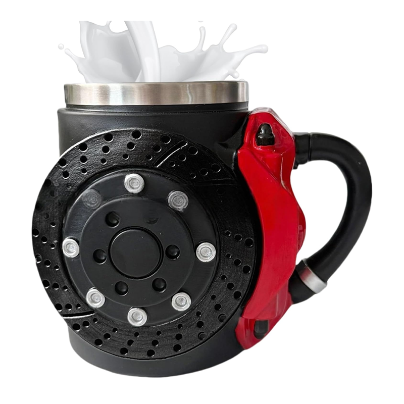 🔥Exklusives Design🍵 Bremsbelag-Tasse 🎁