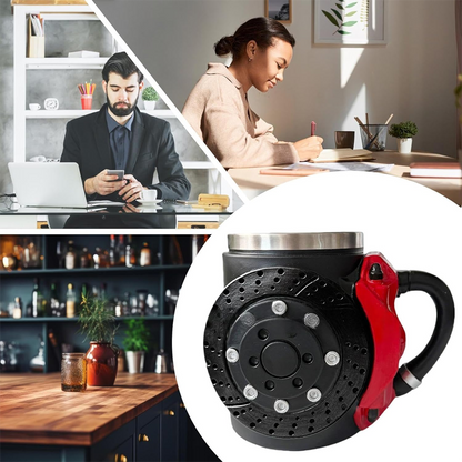 🔥Exklusives Design🍵 Bremsbelag-Tasse 🎁
