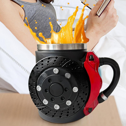 🔥Exklusives Design🍵 Bremsbelag-Tasse 🎁
