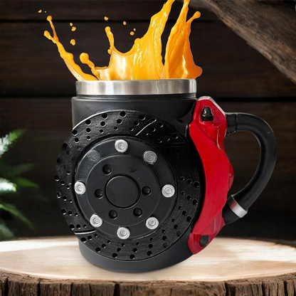 🔥Exklusives Design🍵 Bremsbelag-Tasse 🎁