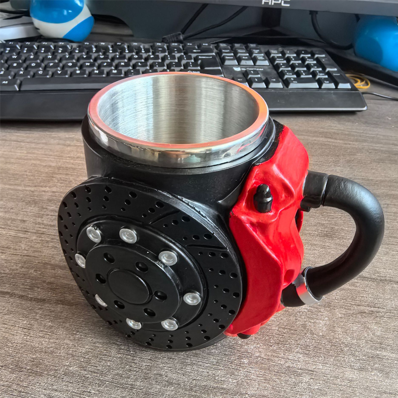 🔥Exklusives Design🍵 Bremsbelag-Tasse 🎁