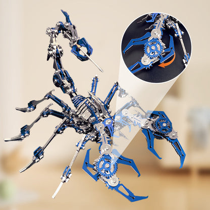 📢📢50 % Rabatt !!!✨3D-Metallpuzzle-Bausatz „Skorpion“ – Mechanisches Modell zum Zusammenbauen