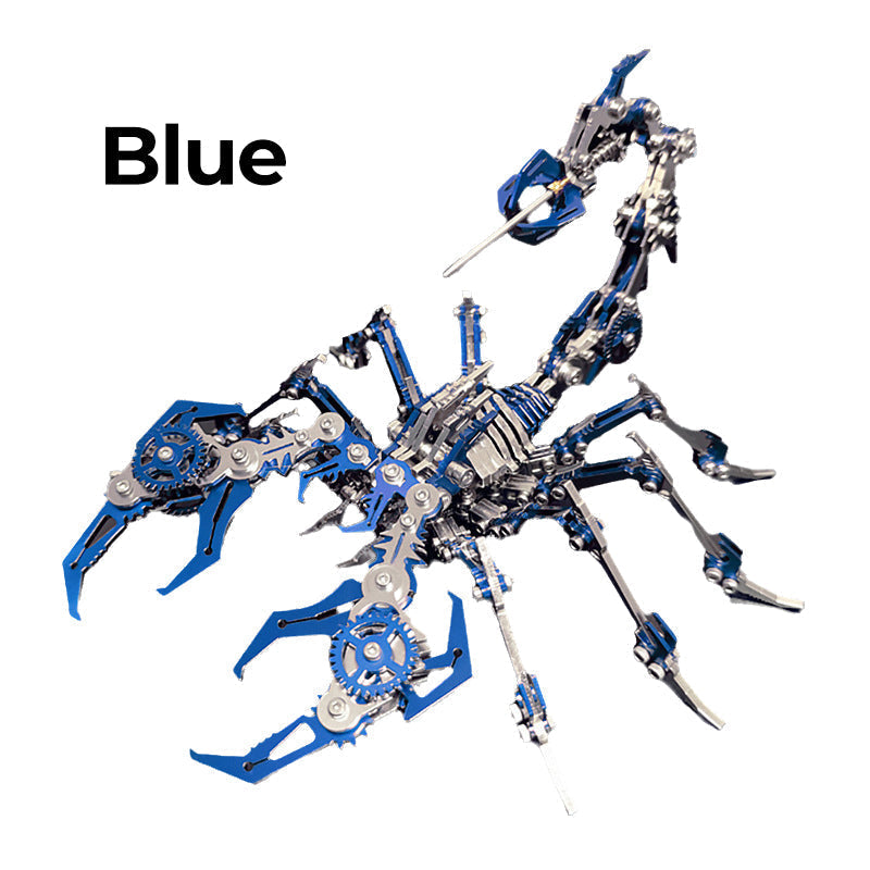 📢📢50 % Rabatt !!!✨3D-Metallpuzzle-Bausatz „Skorpion“ – Mechanisches Modell zum Zusammenbauen
