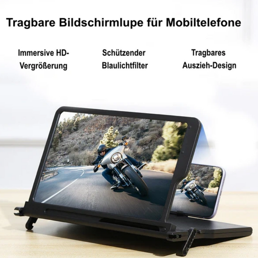 🔥Solange der Vorrat reicht 40 % Rabatt!🎉Tragbare Bildschirmlupe für Mobiltelefone