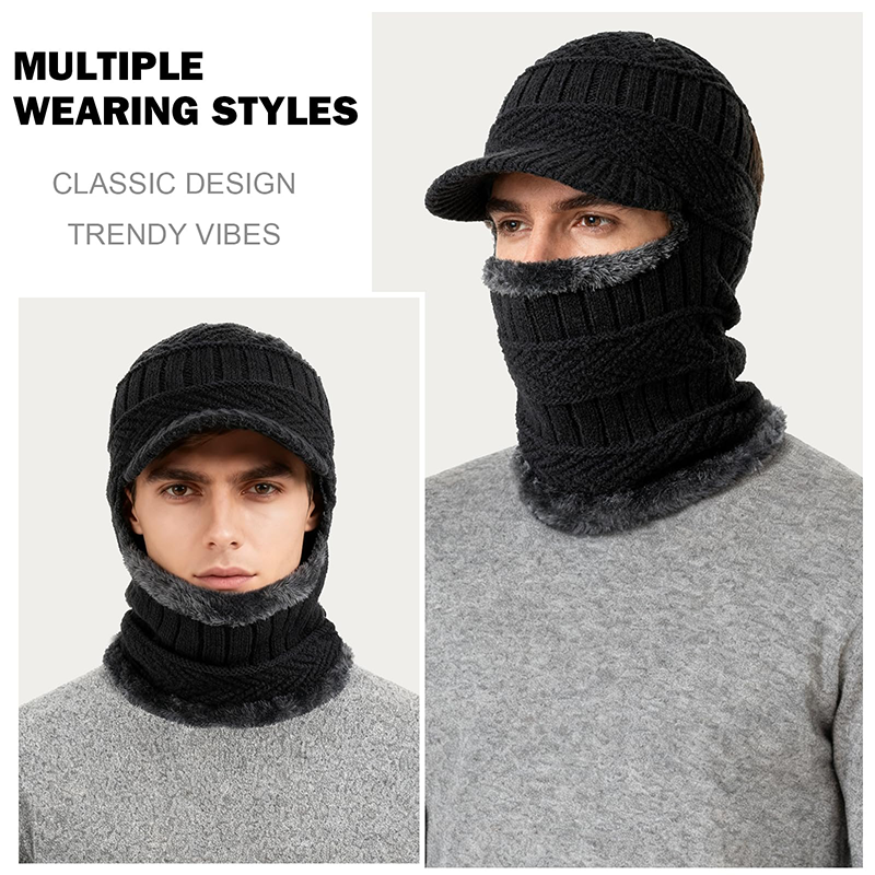 🔥Solange der Vorrat reicht 40 % Rabatt!🎉3-in-1 Winter-Thermofrau mit Visier