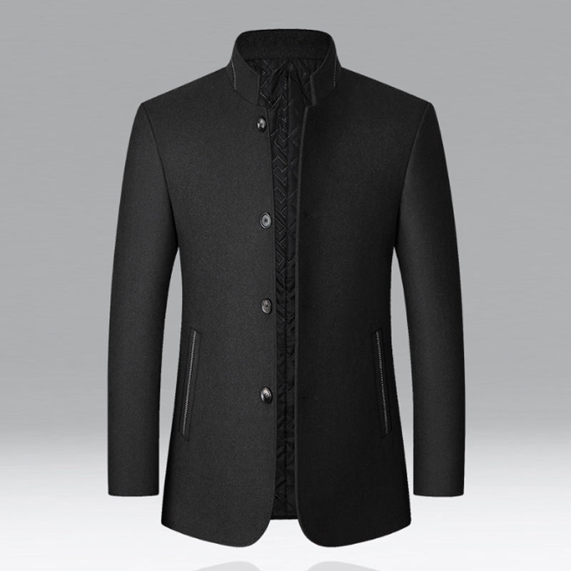 🔥Solange der Vorrat reicht 40 % Rabatt!🎉Klassische Herren Jacke mit Stehkragen