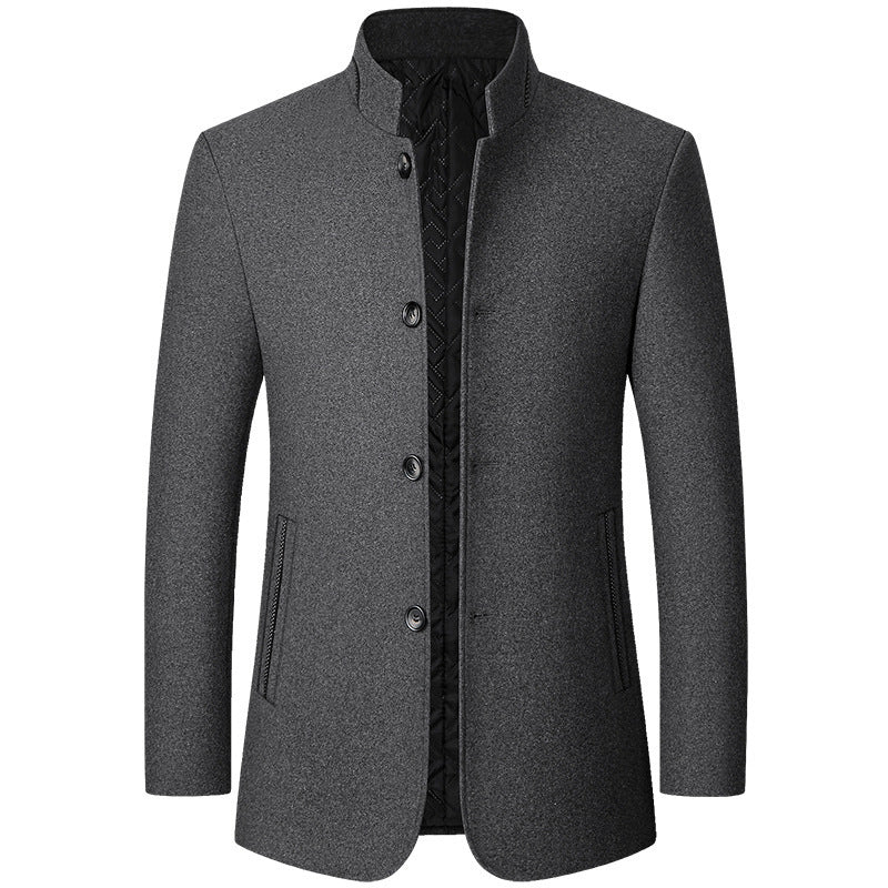 🔥Solange der Vorrat reicht 40 % Rabatt!🎉Klassische Herren Jacke mit Stehkragen