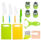✂️ 50 % RABATT! ✂️ Montessori-Küchenset für Kinder – Sichere Messer, Schneidebretter und Ausstechformen für kleine Köche 🍓🔪