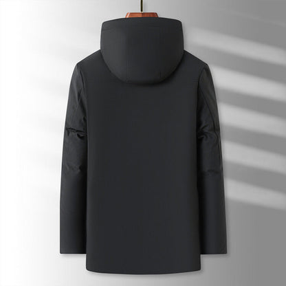 🔥Solange der Vorrat reicht 40 % Rabatt!🎉Herren Winterparka mit Plüschfutter und Kapuze