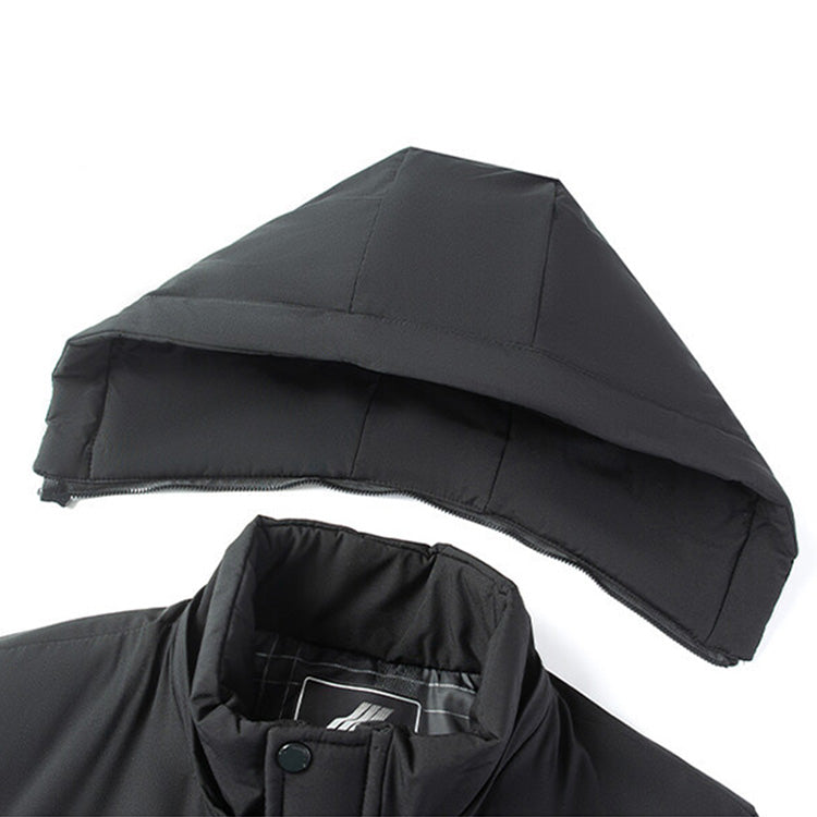 🔥Solange der Vorrat reicht 40 % Rabatt!🎉Herren Winterparka mit Plüschfutter und Kapuze