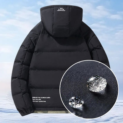 🔥Solange der Vorrat reicht 40 % Rabatt!🎉Stylische Daunenjacke mit Kapuze aus Baumwolle für Männer