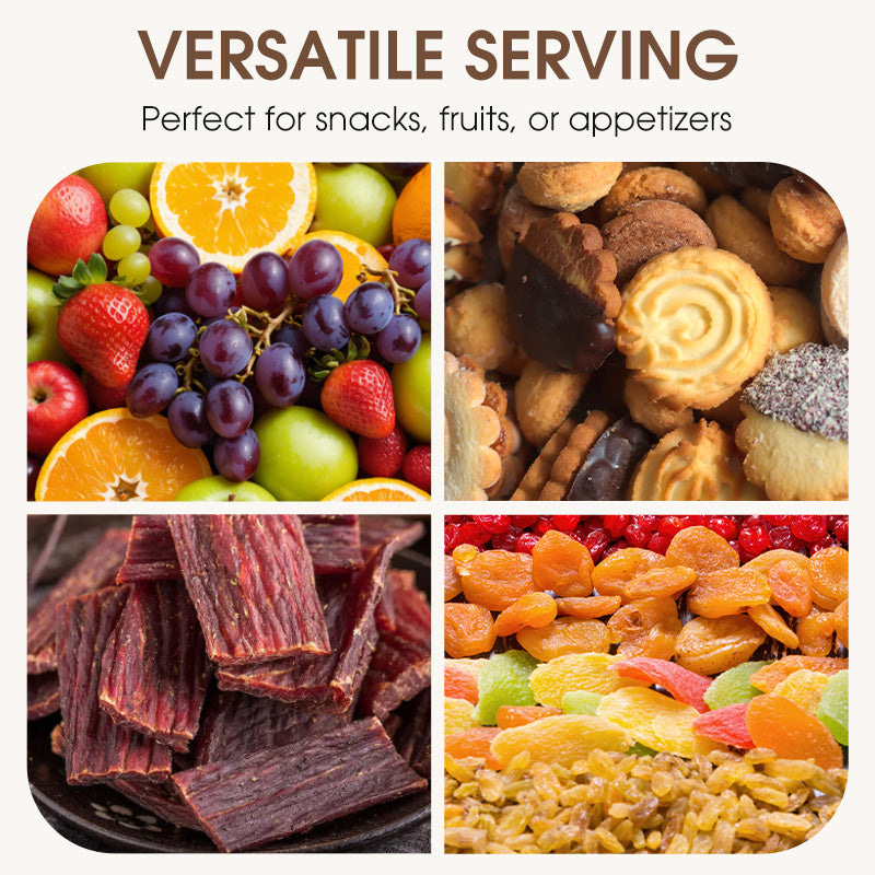 🔥Solange der Vorrat reicht 40 % Rabatt!🎉Abnehmbares, unterteiltes Snack-Serviertablett