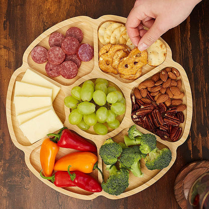 🔥Solange der Vorrat reicht 40 % Rabatt!🎉Abnehmbares, unterteiltes Snack-Serviertablett