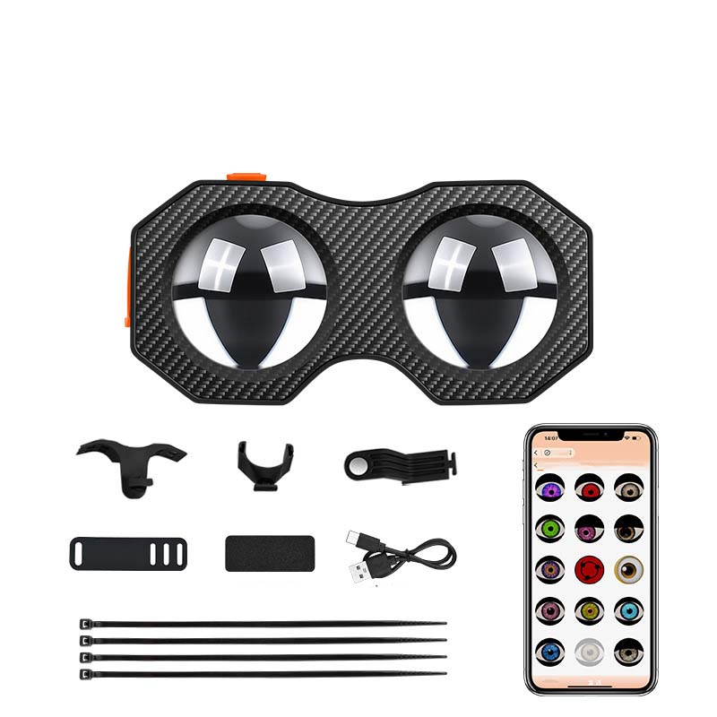 🔥Solange der Vorrat reicht 40 % Rabatt!🎉Dynamisches Devil's Eye Fahrradrücklicht