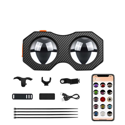 🔥Solange der Vorrat reicht 40 % Rabatt!🎉Dynamisches Devil's Eye Fahrradrücklicht