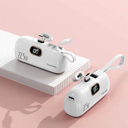 【Limitiertes Angebot 66% RABATT!】 ChargeGo™ 5000mAh Mini Powerbank – Ultraportabel & Universell Kompatibel🔋📱