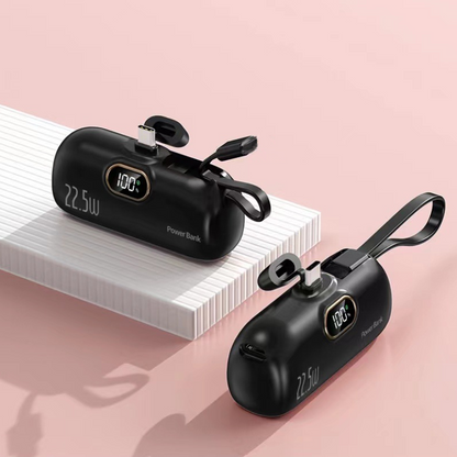 【Limitiertes Angebot 66% RABATT!】 ChargeGo™ 5000mAh Mini Powerbank – Ultraportabel & Universell Kompatibel🔋📱