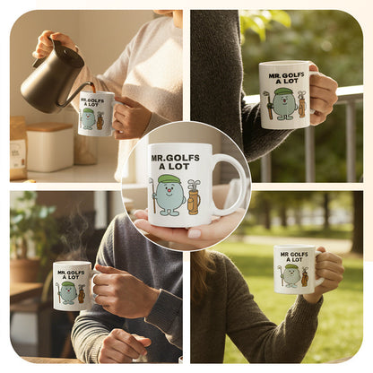 🔥Solange der Vorrat reicht 40 % Rabatt!🎉Lustige Keramiktasse mit Golfmotiv