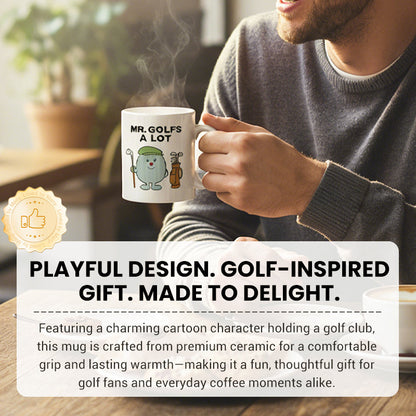 🔥Solange der Vorrat reicht 40 % Rabatt!🎉Lustige Keramiktasse mit Golfmotiv