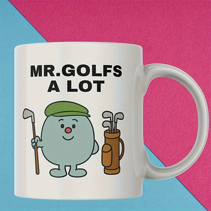 🔥Solange der Vorrat reicht 40 % Rabatt!🎉Lustige Keramiktasse mit Golfmotiv