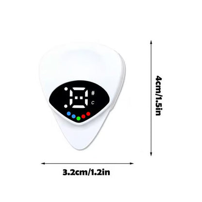 🔥Solange der Vorrat reicht 40 % Rabatt!🎉Tragbares 2-in-1 Gitarrenplektrum & Stimmgerät