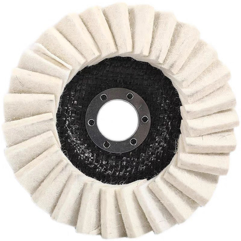 ✨✨ Wollpolierscheibe für Winkelschleifer – Hochglanz-Spiegelfinish! 🔥Solange der Vorrat reicht 40 % Rabatt!🎉