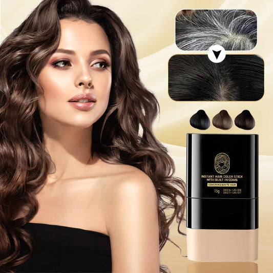 🎉MEHR KAUFEN, MEHR GRATIS ERHALTEN🎁Sofort-Haarfarbenstift mit integriertem Kamm