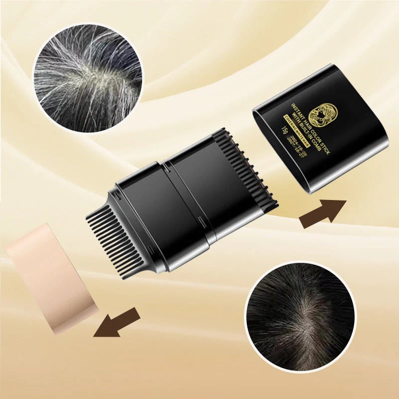 🎉MEHR KAUFEN, MEHR GRATIS ERHALTEN🎁Sofort-Haarfarbenstift mit integriertem Kamm