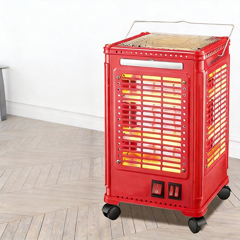 🔥Solange der Vorrat reicht 40 % Rabatt!🎉5-seitiger tragbarer Elektroheizstrahler mit Grillaufsatz