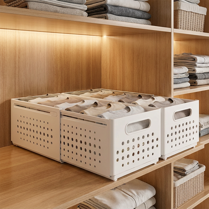 🗄️ Nur für kurze Zeit 50 % Rabatt! ✨ Ausziehbarer und verstellbarer Schubladenorganizer
