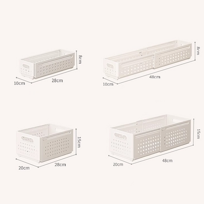 🗄️ Nur für kurze Zeit 50 % Rabatt! ✨ Ausziehbarer und verstellbarer Schubladenorganizer