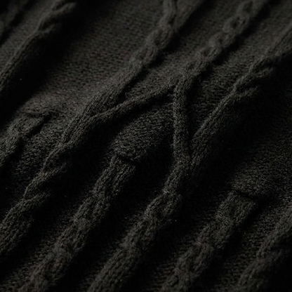🔥Solange der Vorrat reicht 40 % Rabatt!🎉Herren-Pullover mit Rollkragen und Zopfmuster