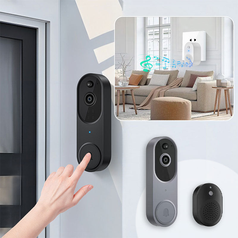 🔥Solange der Vorrat reicht 40 % Rabatt!🎉Smart Home Drahtlose HD Video Türklingel & Glocke
