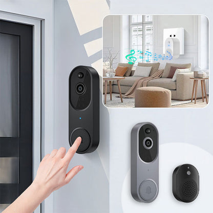 🔥Solange der Vorrat reicht 40 % Rabatt!🎉Smart Home Drahtlose HD Video Türklingel & Glocke