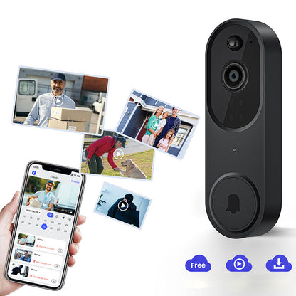 🔥Solange der Vorrat reicht 40 % Rabatt!🎉Smart Home Drahtlose HD Video Türklingel & Glocke