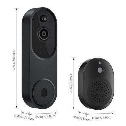 🔥Solange der Vorrat reicht 40 % Rabatt!🎉Smart Home Drahtlose HD Video Türklingel & Glocke