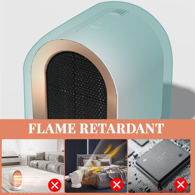 🔥Solange der Vorrat reicht 40 % Rabatt!🎉Ideales Geschenk - Tragbarer elektrischer Heizlüfter
