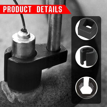 🔧【 Limitiertes Angebot – 50% Rabatt + Kostenloser Versand! 】⚙️ O2-Sensor-Steckschlüssel & Gewindeschneider-Set – 5-teiliges CR-V-Stahl-Set für einfachen Zugang 🚗