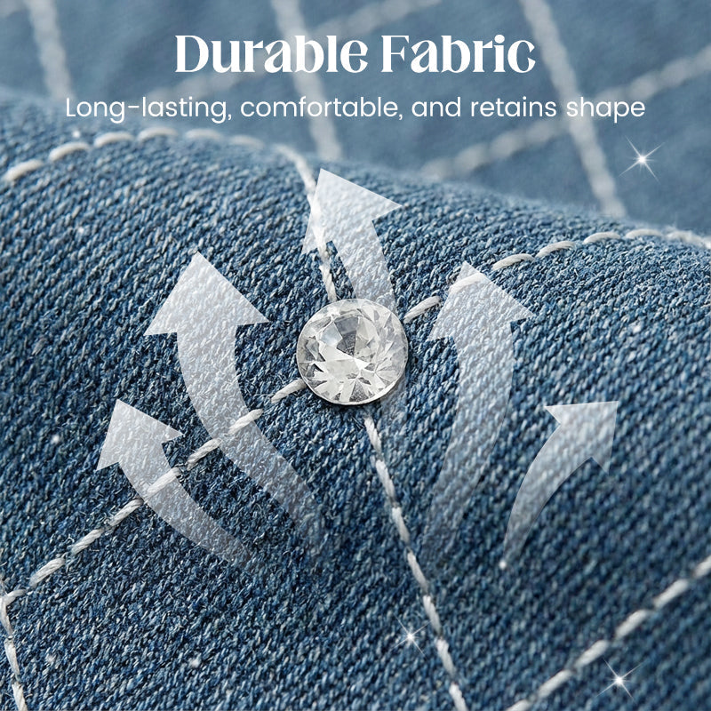 🔥Heiße Verkaufsangebote - Damen funkelnde Straight-Leg-Jeans