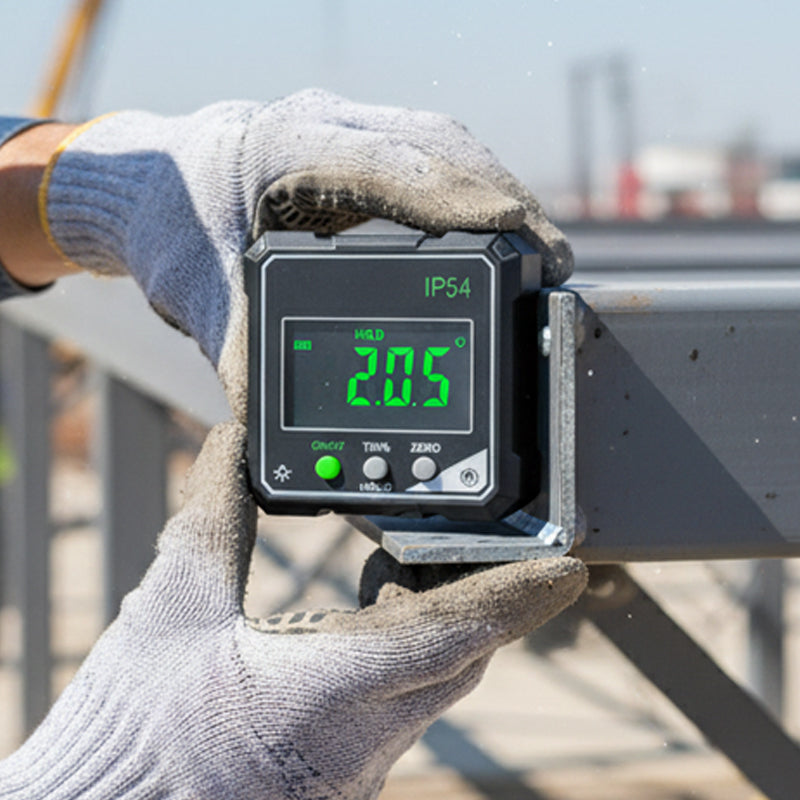 🔥Solange der Vorrat reicht 40 % Rabatt!🎉IP54 Wasserdichter magnetischer digitaler Winkelmesser