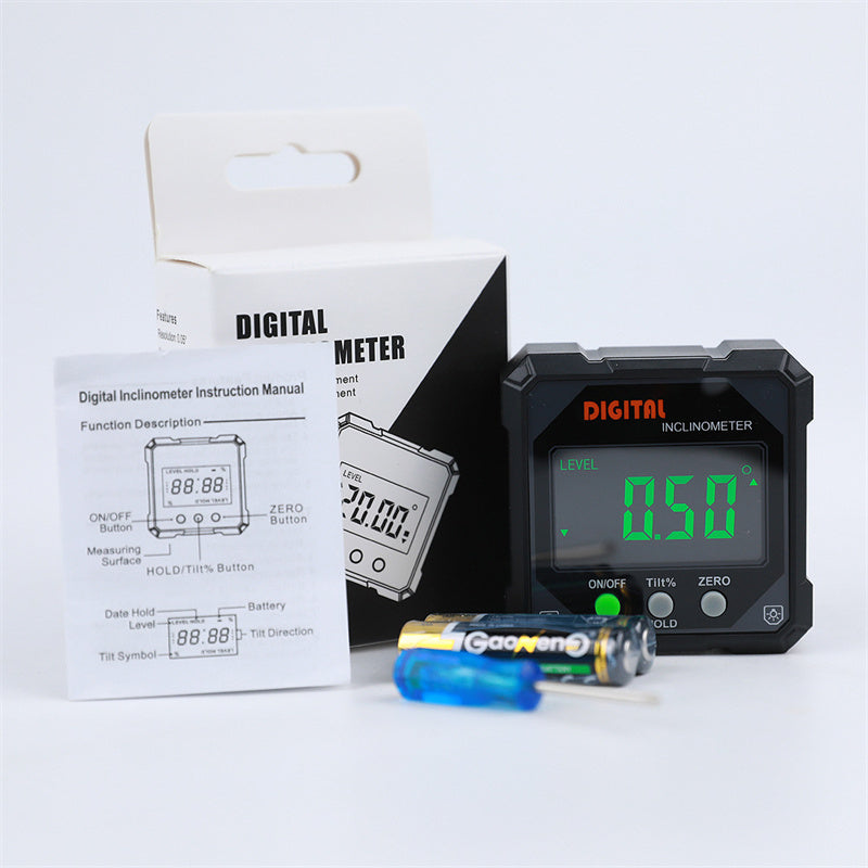 🔥Solange der Vorrat reicht 40 % Rabatt!🎉IP54 Wasserdichter magnetischer digitaler Winkelmesser